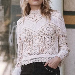 Spell & the Gypsy Imperial Lace Blouse